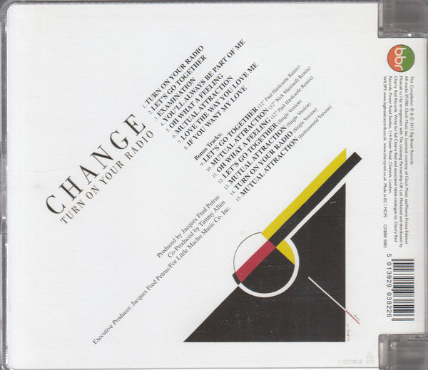 Change : Turn On Your Radio (CD, Album, RE, RM)
