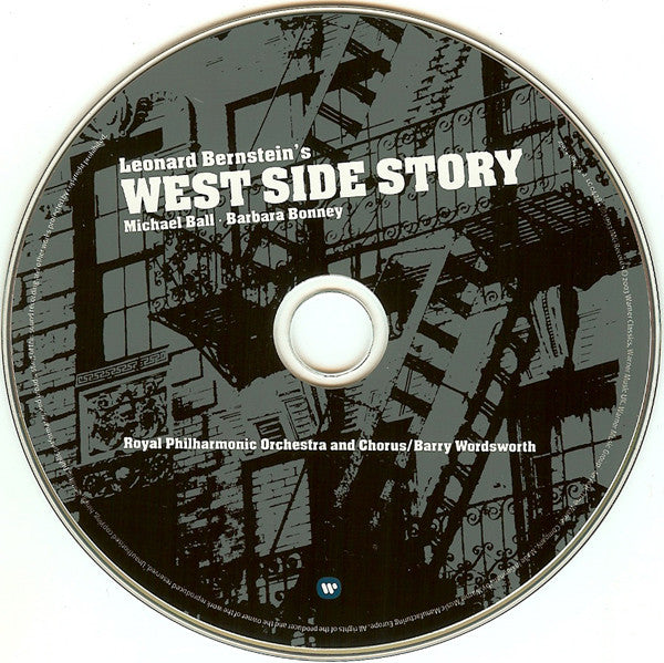 Michael Ball, Barbara Bonney, Royal Philharmonic Orchestra And Chorus*, Barry Wordsworth : Leonard Bernstein's West Side Story (CD, Album)