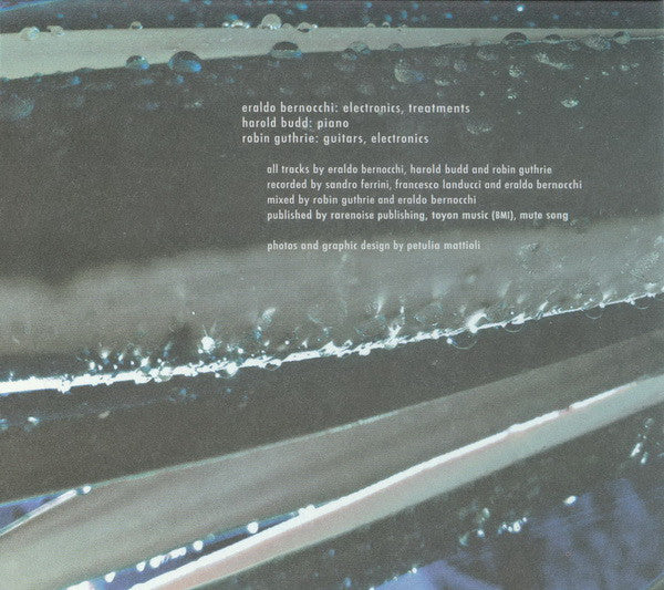 Eraldo Bernocchi, Harold Budd, Robin Guthrie : Winter Garden (CD, Album)
