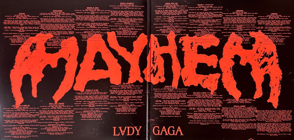 Lady Gaga : Mayhem (LP + LP, S/Sided, Etch + Album, Ltd, Whi)