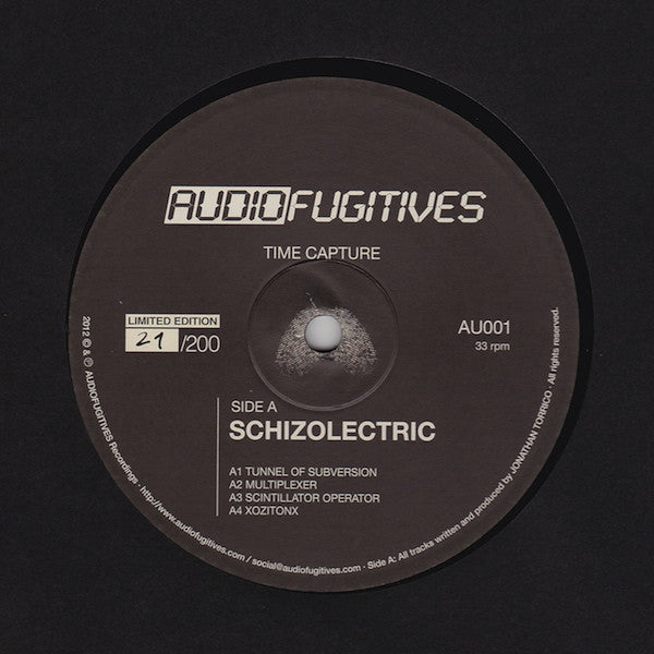 Schizolectric / Annechoic : Time Capture (LP, Ltd)