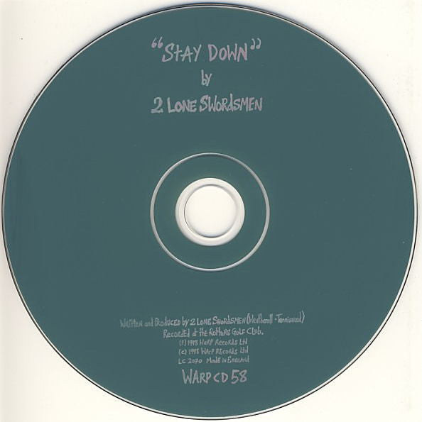 2 Lone Swordsmen* : Stay Down (CD, Album)