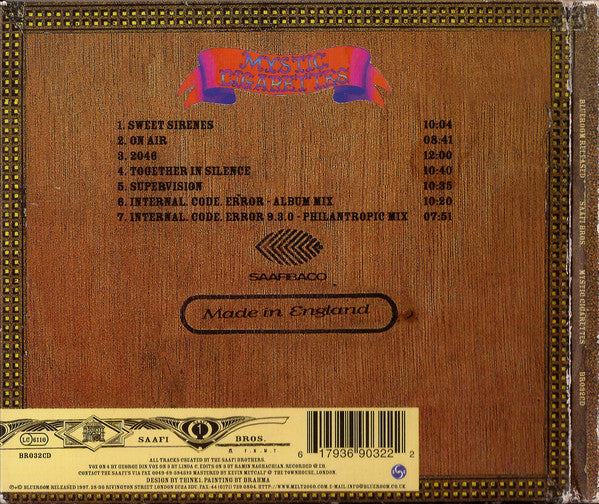 Saafi Brothers : Mystic Cigarettes (CD, Album, Dig)