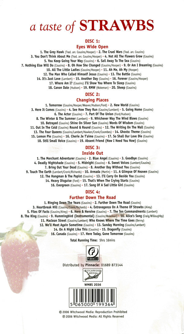 Strawbs : A Taste Of Strawbs (5xCD, Album, Comp + Box)