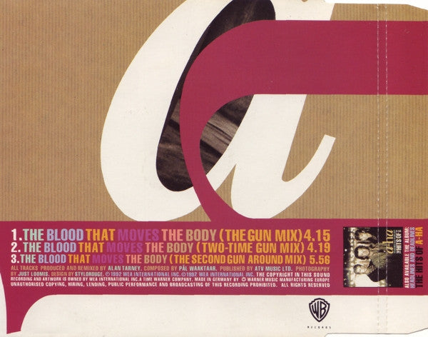 a-ha : The Blood That Moves The Body (CD, Single)