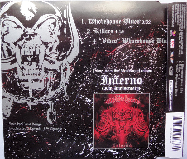 Motörhead : Whorehouse Blues (CD, Single, Enh)