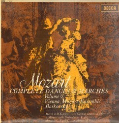 Mozart*, Vienna Mozart Ensemble*, Boskovsky* : Complete Dances &amp; Marches Volume 2 (LP, Album, Mono)