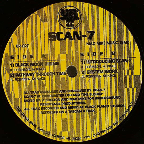 Scan-7* : Black Moon Rising (12")