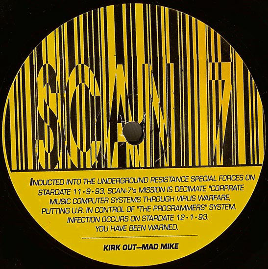 Scan-7* : Black Moon Rising (12")