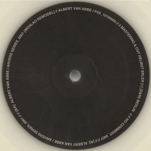 Albert Van Abbe : No Comment_0007 (12", Whi)