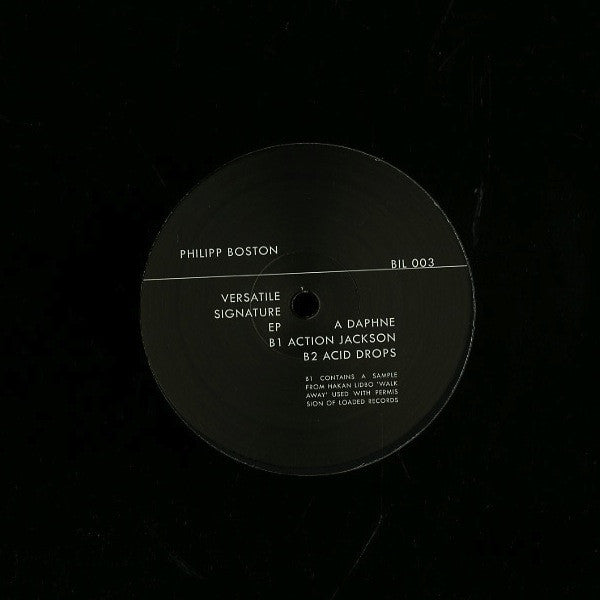 Philipp Boston : Versatile Signature EP (12", EP)