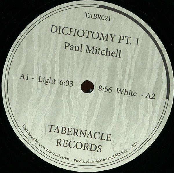 Paul Mitchell (14) : Dichotomy Pt.1 (12", EP, Ltd)
