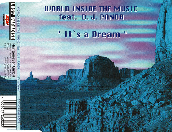 World Inside The Music Feat. DJ Panda : It's A Dream (CD, Maxi)