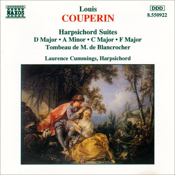 Louis Couperin - Laurence Cummings : Harpsichord Suites D Major • A Minor • C Major • F Major / Tombeau De M. De Blancrocher (CD)