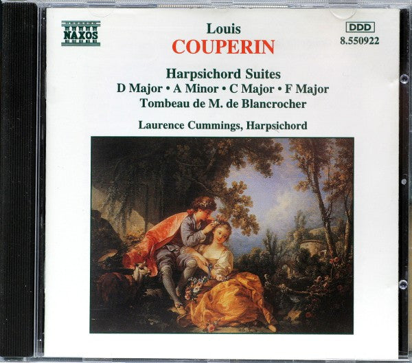 Louis Couperin - Laurence Cummings : Harpsichord Suites D Major • A Minor • C Major • F Major / Tombeau De M. De Blancrocher (CD)