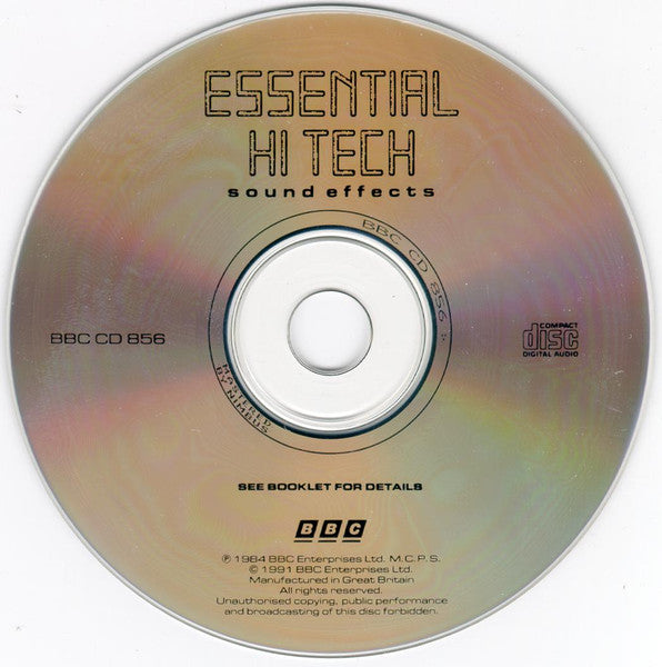 The BBC's Sound Effects Library* : Essential Hi Tech Sound Effects (CD, Album)