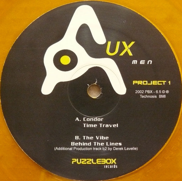Aux Men : Project 1 (12", Ltd, Tra)