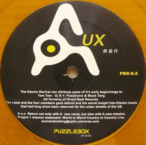 Aux Men : Project 1 (12", Ltd, Tra)