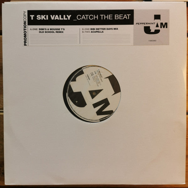 T Ski Valley* : Catch The Beat (Dimi's Mousse T's Old School Remix) (12", Promo, W/Lbl)