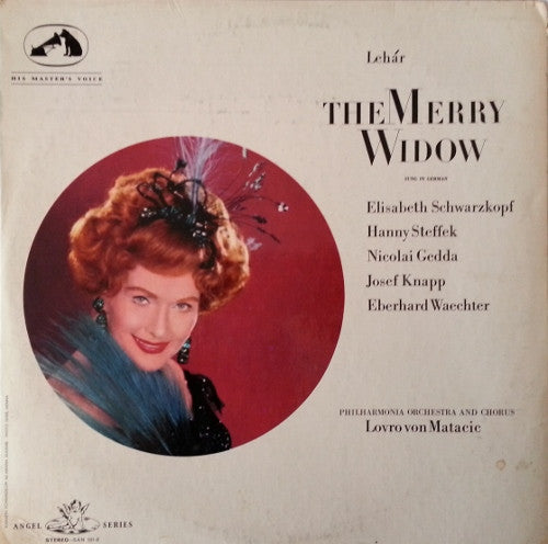 Lehár*, Elisabeth Schwarzkopf, Hanny Steffek, Nicolai Gedda, Josef Knapp (2), Eberhard Wächter, Philharmonia Orchestra And  Chorus* : The Merry Widow  (2xLP, Gat)