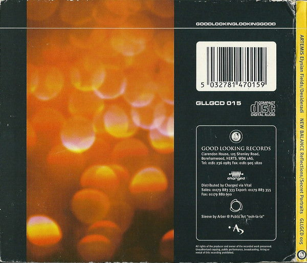 Artemis / New Balance : Elysian Fields / Desideradi / Reflections / Secret Portraits (CD, Maxi)