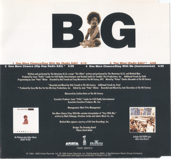 The Notorious BIG* : One More Chance (CD, Single)