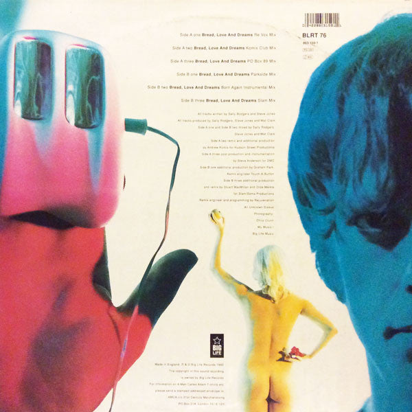 A Man Called Adam : Bread, Love And Dreams (12", Single)