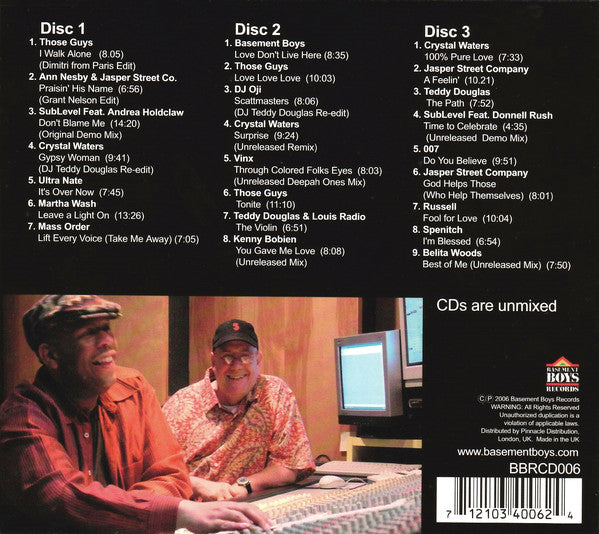 Basement Boys Productions* : Anthology (3xCD, Comp)