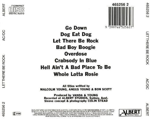 AC/DC : Let There Be Rock (CD, Album, RE)