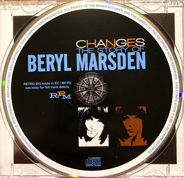 Beryl Marsden : Changes: The Story Of Beryl Marsden (CD, Comp)