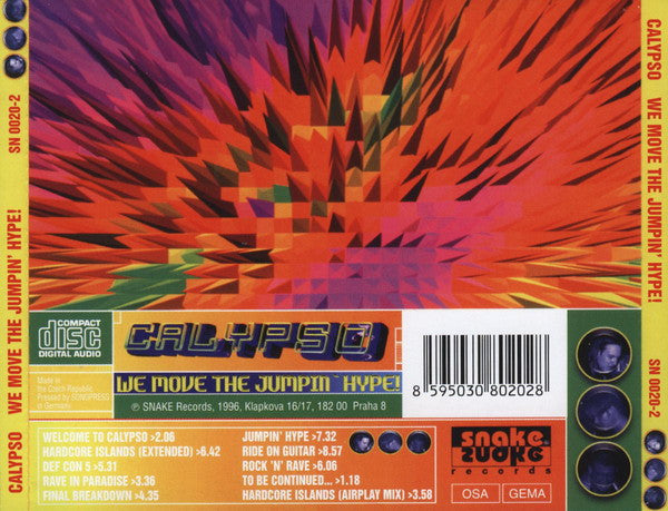 Calypso (5) : We Move The Jumpin' Hype! (CD, Album)