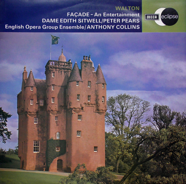 Sir William Walton, Edith Sitwell / Peter Pears, The English Opera Group / Anthony Collins (2) : Façade - An Entertainment (LP, RE, RM)