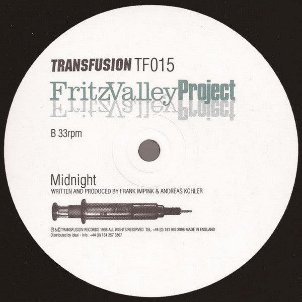 Fritz Valley Project : Blindness (12")