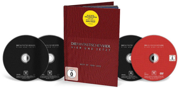 Die Fantastischen Vier : Vier Und Jetzt - Best Of 1990 - 2015 (3xCD, Comp + DVD-V, Copy Prot., PAL + Dlx)