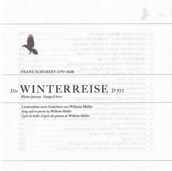 Schubert* - Jonas Kaufmann, Helmut Deutsch : Winterreise (CD, Album, Sli)