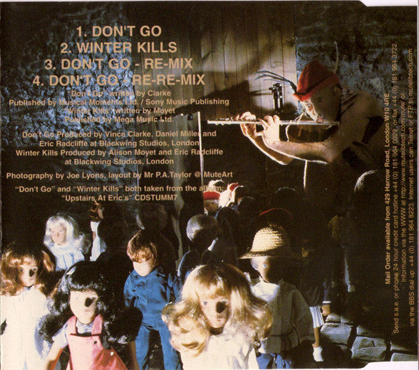 Yazoo : Don't Go (CD, Single, RE)