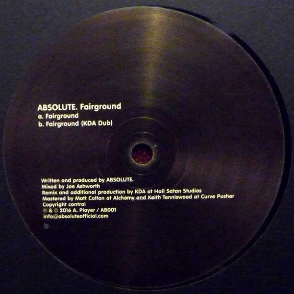 ABSOLUTE. : Fairground (12")