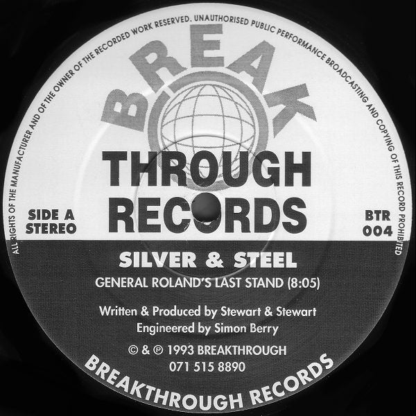 Silver &amp; Steel : General Roland's Last Stand / Summer Of Dub (12")