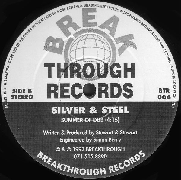 Silver &amp; Steel : General Roland's Last Stand / Summer Of Dub (12")