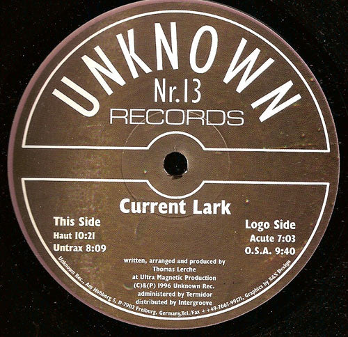Current Lark : Acute (12")