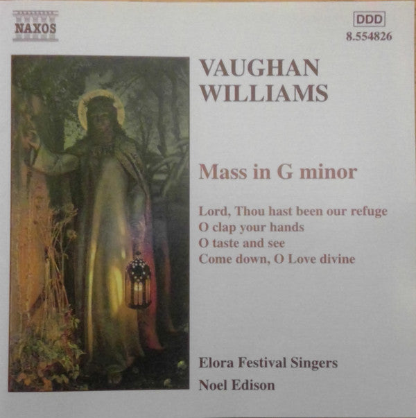Vaughan Williams*, Elora Festival Singers, Noel Edison : Mass In G Minor (CD, Album)
