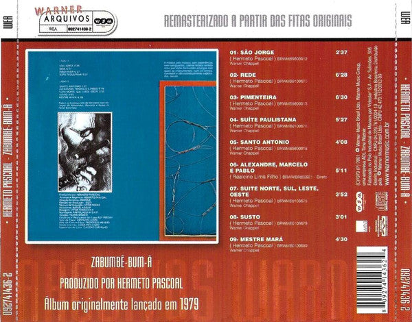 Hermeto Pascoal : Zabumbê-bum-á (CD, Album, RE, RM)