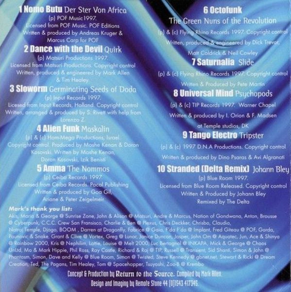 Mark Allen : Shamanic Trance (Psiberfunk Mix By Mark Allen) (CD, Mixed, RE)