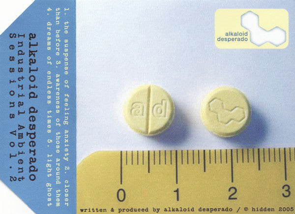 Alkaloid Desperado : Industrial Ambient Sessions Vol. 2 (CDr, Album, Ltd)
