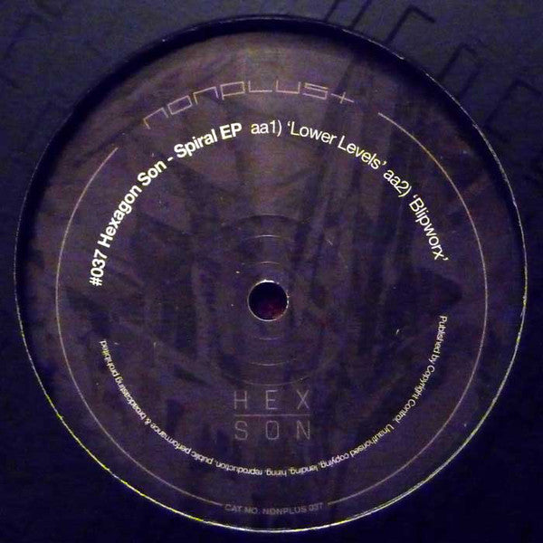 Hexagon Son : Spiral EP (12", EP)