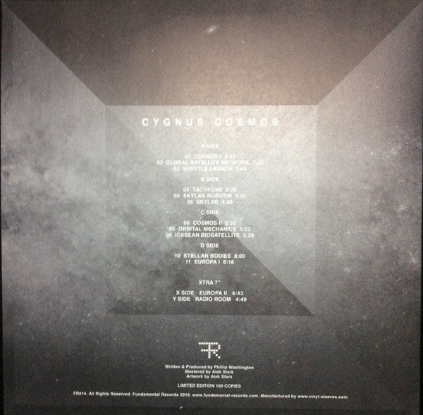 Cygnus (5) : Cosmos (2xLP, Album, Ltd, Cle + 7", Ltd, Mar)