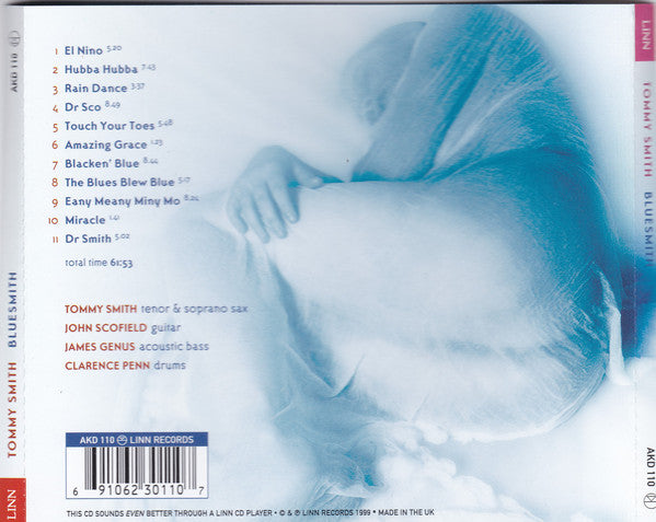 Tommy Smith : BlueSmith (CD, Album)