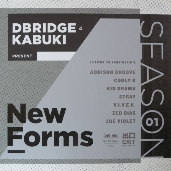 D-Bridge &amp; Kabuki : dBridge &amp; Kabuki Present 'New Forms Season 1' (12", MiniAlbum)