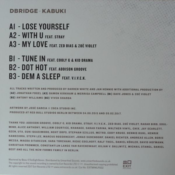 D-Bridge &amp; Kabuki : dBridge &amp; Kabuki Present 'New Forms Season 1' (12", MiniAlbum)