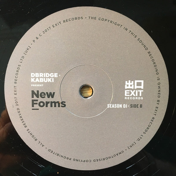 D-Bridge &amp; Kabuki : dBridge &amp; Kabuki Present 'New Forms Season 1' (12", MiniAlbum)